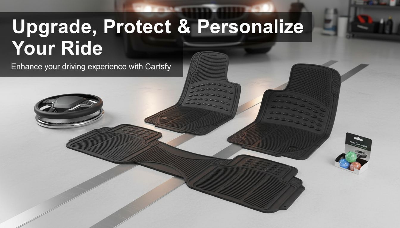 Upgrade your drive with Cartsfy's car accessories