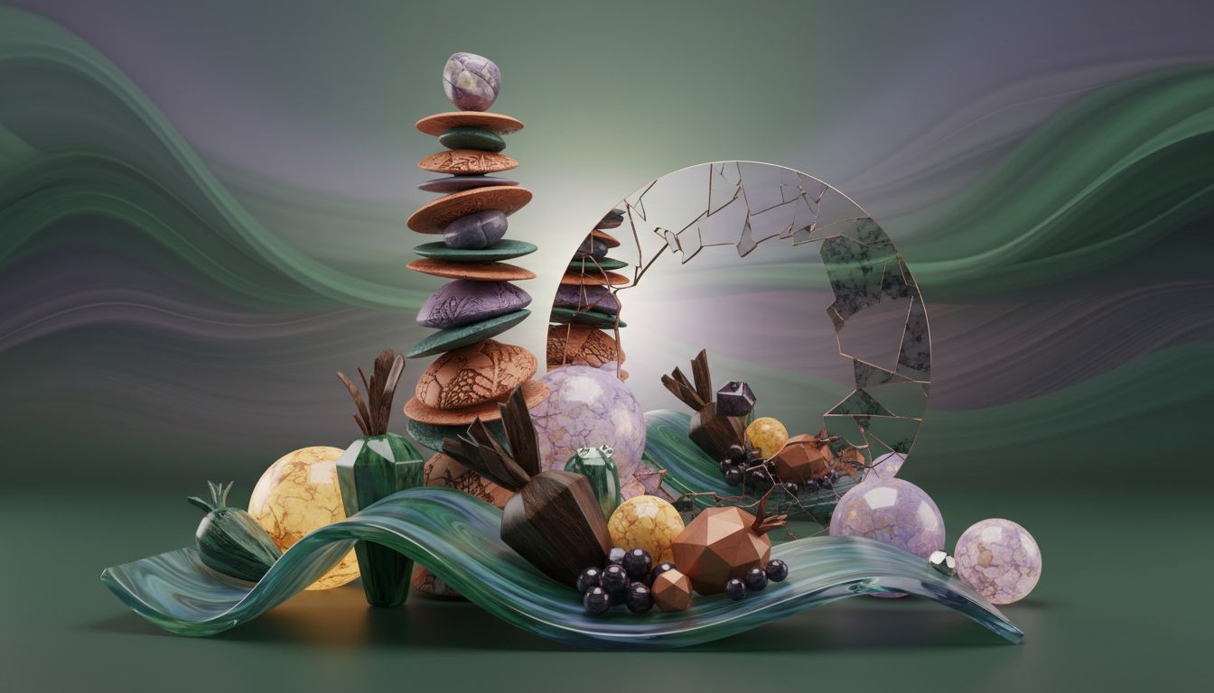 Floating capsules from the collection of vegan vitamins and supplements showcasing their natural design and quality
